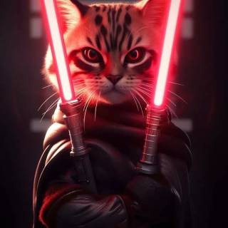 Star Wars cats wallpaper