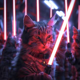 Star Wars cats wallpaper