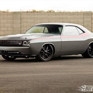 Old Dodge Challenger wallpaper