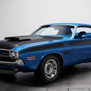 Old Dodge Challenger wallpaper