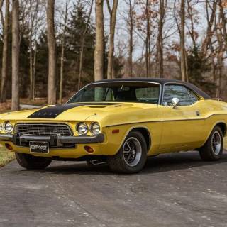 Old Dodge Challenger wallpaper