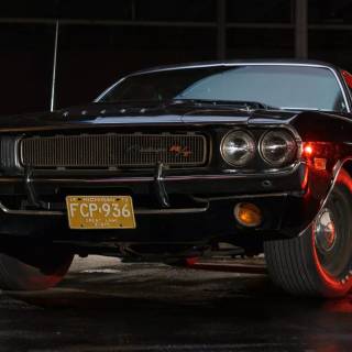 Old Dodge Challenger wallpaper