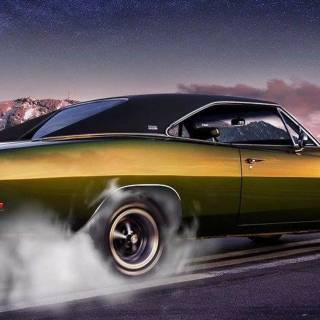 Old Dodge Challenger wallpaper