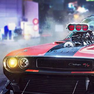 Old Dodge Challenger wallpaper