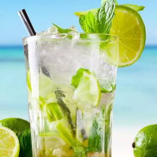 Tropical drinks wallpaper
