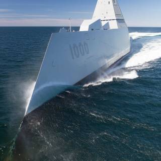 USS Zumwalt wallpaper
