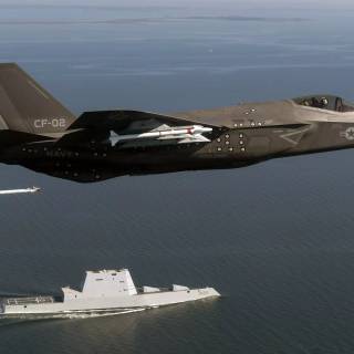 USS Zumwalt wallpaper