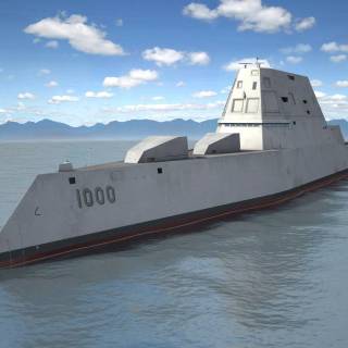 USS Zumwalt wallpaper