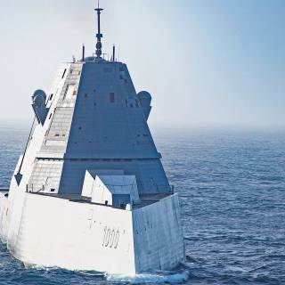 USS Zumwalt wallpaper
