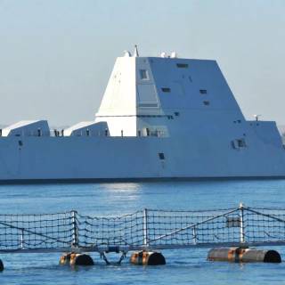 USS Zumwalt wallpaper