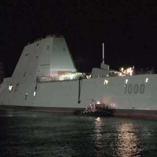 USS Zumwalt wallpaper