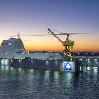 USS Zumwalt wallpaper