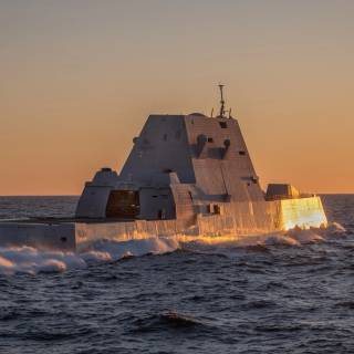USS Zumwalt wallpaper