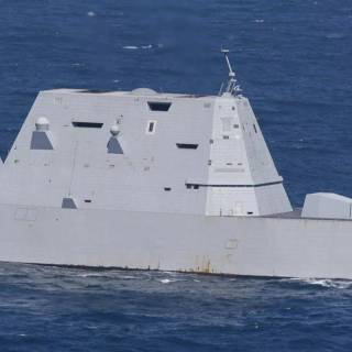 USS Zumwalt wallpaper