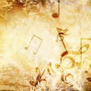 Yellow music wallpaper