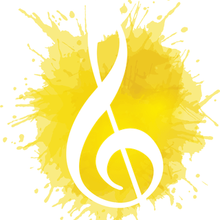 Yellow music wallpaper