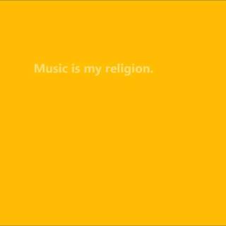 Yellow music wallpaper