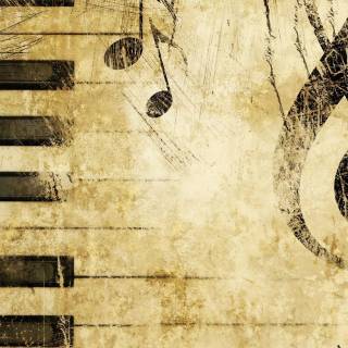 Yellow music wallpaper