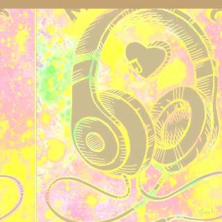 Yellow music wallpaper