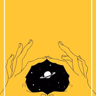 Yellow music wallpaper