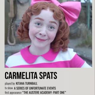 Carmelita Spats A Series of Unfortunate Events wallpaper