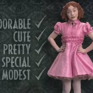 Carmelita Spats A Series of Unfortunate Events wallpaper