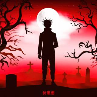 Jujutsu Kaisen red wallpaper