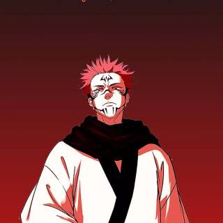 Jujutsu Kaisen red wallpaper