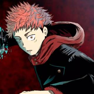 Jujutsu Kaisen red wallpaper