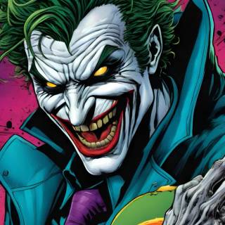 Rainbow Joker wallpaper