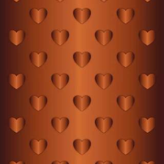 Copper Heart wallpaper