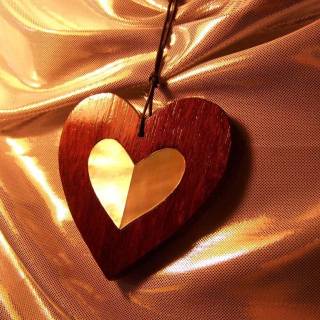 Copper Heart wallpaper