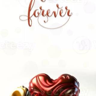 Copper Heart wallpaper