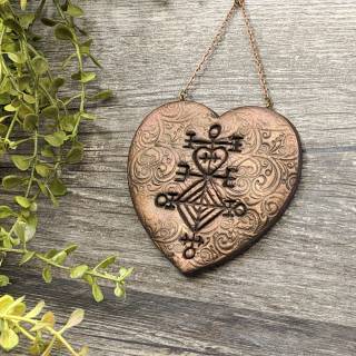 Copper Heart wallpaper