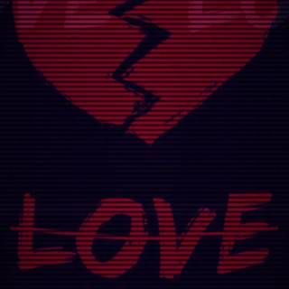 Skull heart broken wallpaper