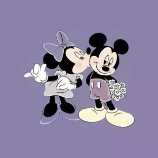 Mickey Mouse and Minnie Mouse wallpaper