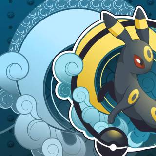 Umbreon desktop wallpaper