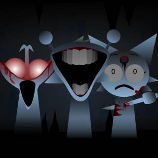 Sprunki Retake Sky wallpaper