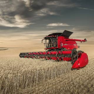 Service harvesting rig wallpaper