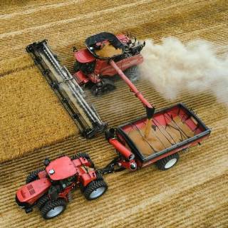 Service harvesting rig wallpaper