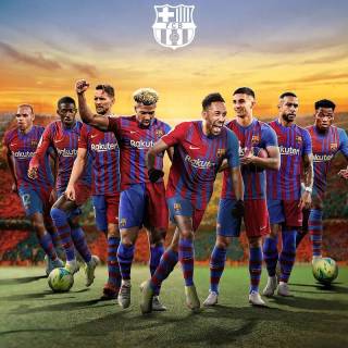 Barcelona full team wallpaper