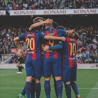 Barcelona full team wallpaper