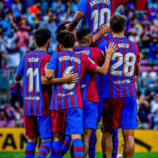 Barcelona full team wallpaper