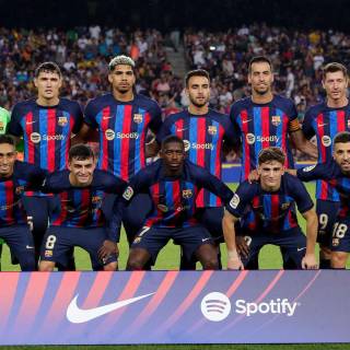 Barcelona full team wallpaper