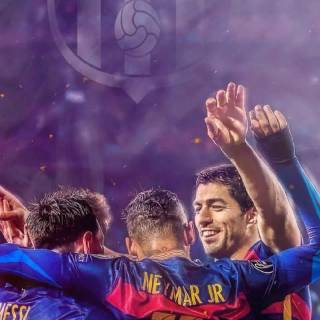 Barcelona full team wallpaper