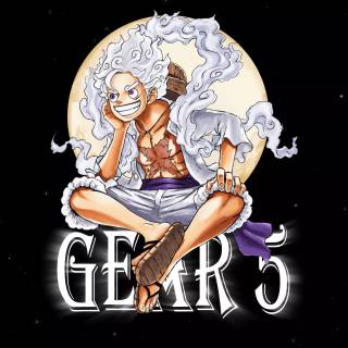 Luffy Gear 5 moon wallpaper
