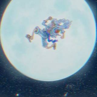 Luffy Gear 5 moon wallpaper