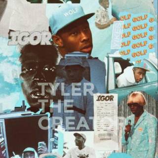 Tyler, The Creator collage wallpaper