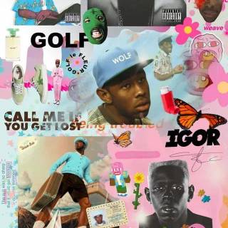Tyler, The Creator collage wallpaper