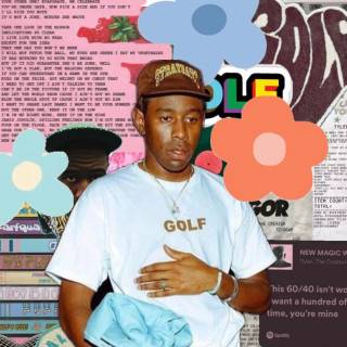 Tyler, The Creator collage wallpaper